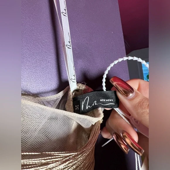 Bluma Halterneck Fringe Mini Dress In Olive — Medium - Picture 8 of 10